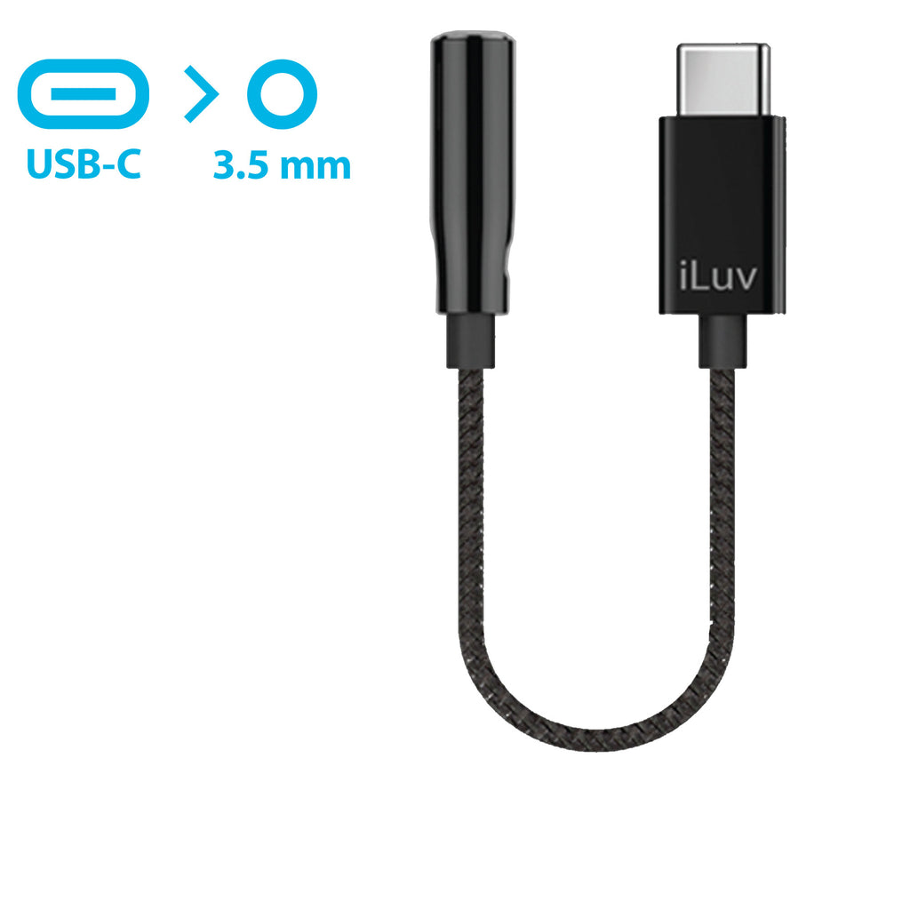 Adaptateur USB-C - USB-C vers 3,5 mm Aux et USB-C - Samsung S20 & Apple -  Aux 2 en 1 