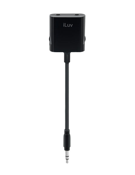 iLuv Bluetooth Audio Converter with Audio Jack Splitter I111BT